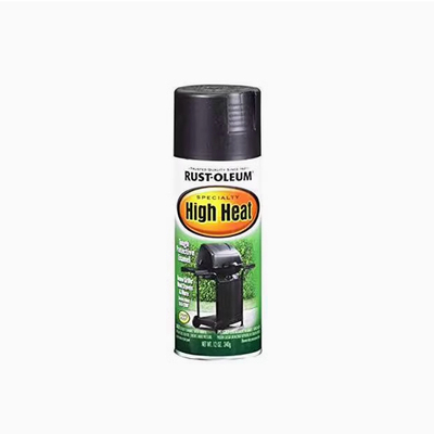Rust-Oleum 7778830 High Heat Enamel Spray, 12 oz, 黑色