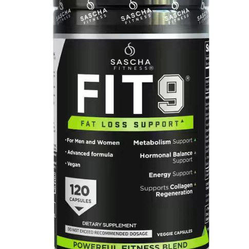 在途Fit9 Sascha Fitness Fat Loss Support. Original 100%Combo