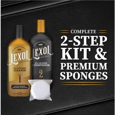 Lexol All Leather Cleaner and Conditioner Kit皮革清洁养护