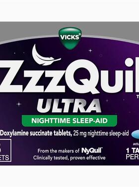 现货秒发ZzzQuil ULTRA, 25 mg