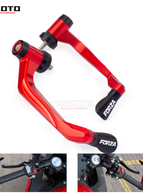 适用本田佛沙FORZA350/NSS750改装件牛角护手PCX160 UBE牛角护弓