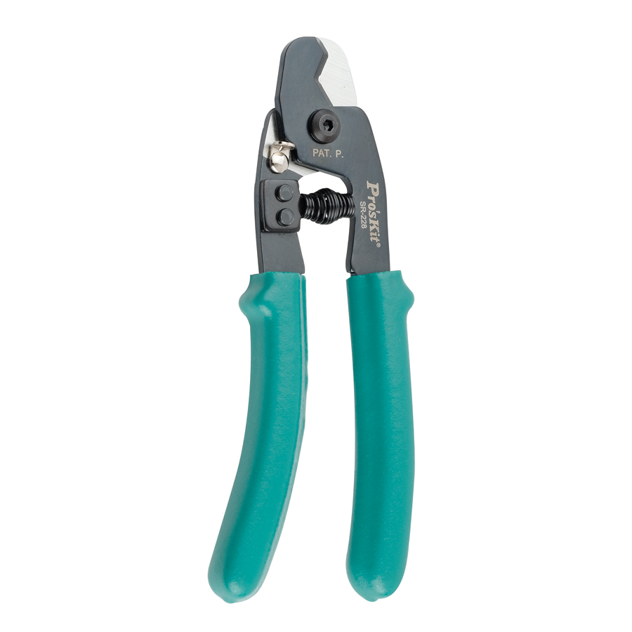 台湾宝工SR-228 铜包钢同轴电缆剪钳 断线钳 线缆剪 进口钢丝剪