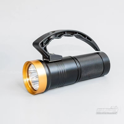 scubalamp/SUPE RD95潜水手电筒聚光远射4000流明潜水灯手提灯