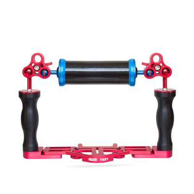 Scubalamp AC03三头蝴蝶夹FA50150浮力臂TG21组合套装TG4TG5通用