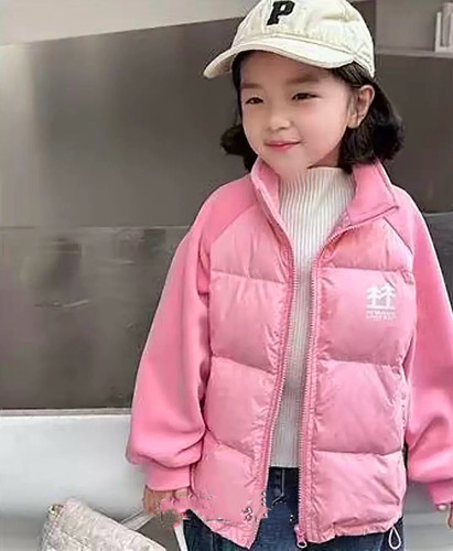 6413哈哈家 女童冬季新款洋气韩版百搭休闲羽绒服内胆外套