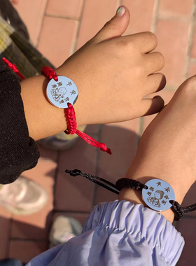 防走失手牌钛钢幼儿园小朋友定制