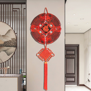 中式墙饰装饰木雕墙壁立体挂饰玄关电视背景墙客厅墙上挂件装饰品