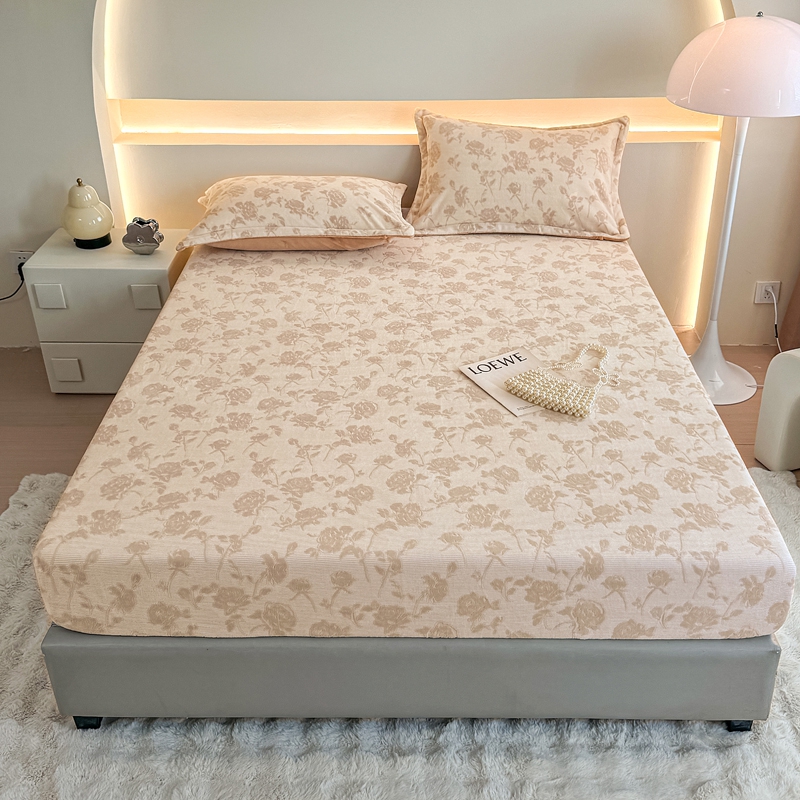 冬暖床笠加高40cm牛奶绒30厚度