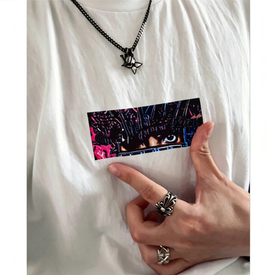 MICHAEL JACKSON BOX LOGO TEE迈克尔杰克逊专辑印花MJ短袖t恤潮