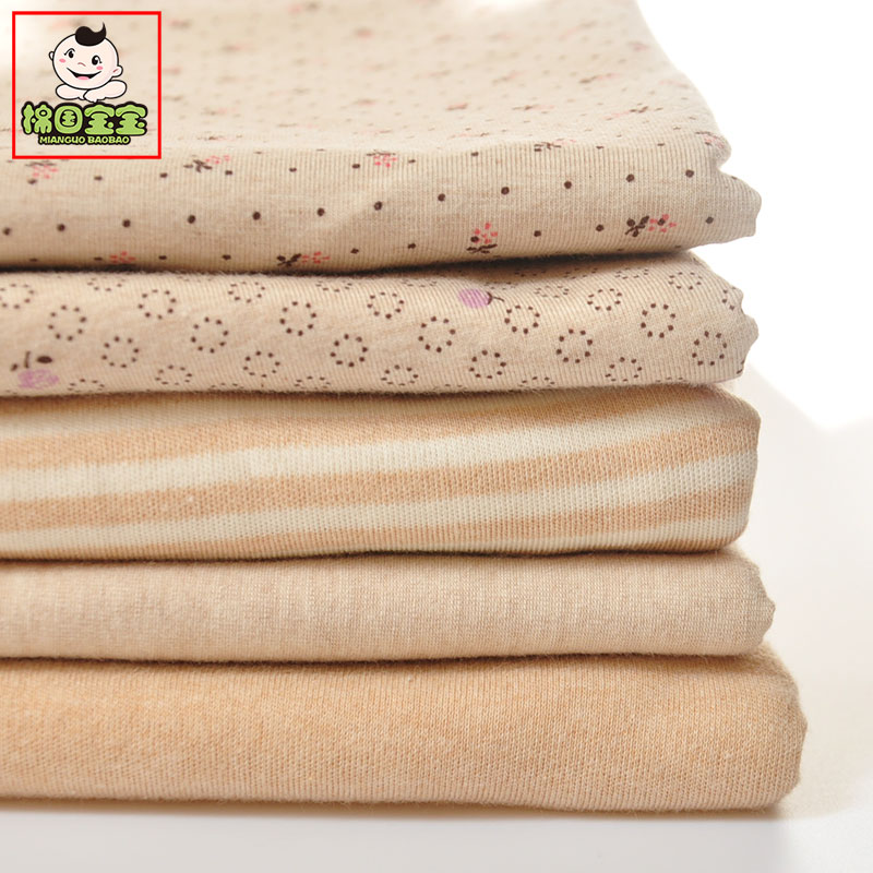 弹力彩棉棉国宝宝针织