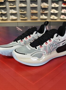 李宁男子回弹防滑低帮篮球鞋