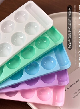 美甲调色盘笔架DIY调色工具