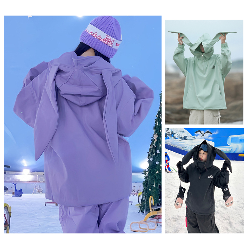 AturDive滑雪服可爱风格