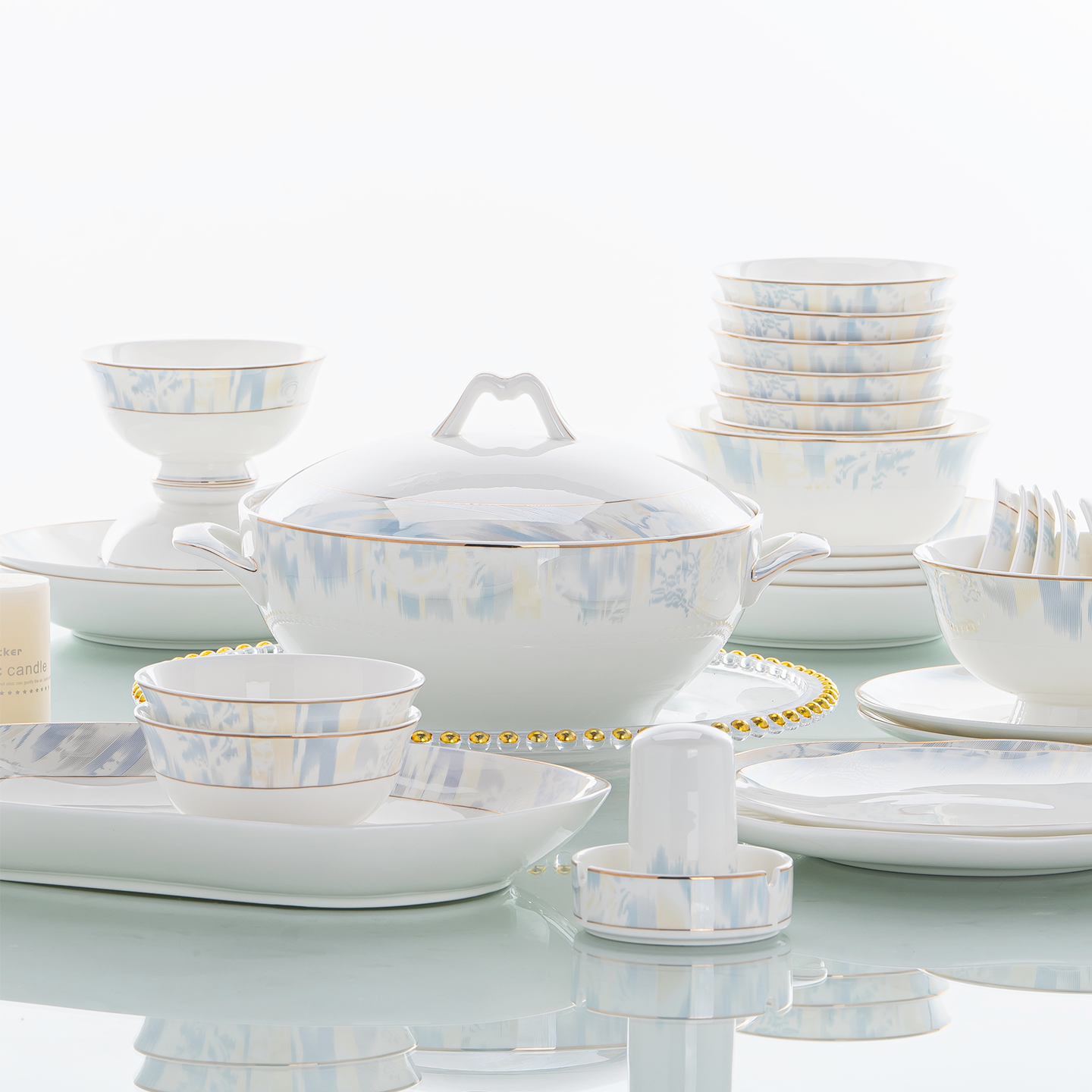 【高颜值餐具】景德镇餐具套装