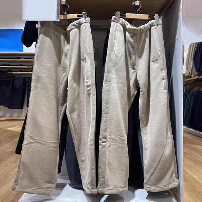 外贸原单合作款/男装女装摇粒绒长裤/休闲裤裤子25秋冬新款483979