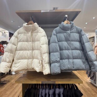 外贸原单 女装羽绒茄克/柔软面料外套夹克25秋冬新款479212