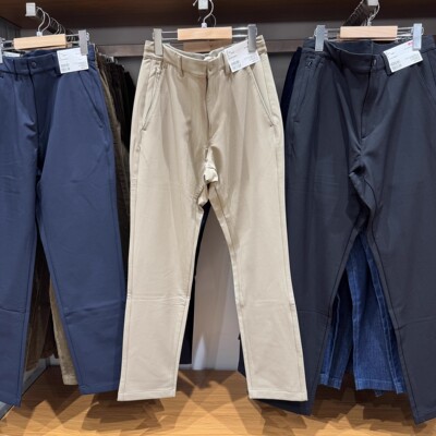 外贸原单 男装弹力长裤/内里起毛休闲裤裤子常规款秋冬新款479372