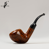 一物一拍深色手工烟斗西班牙进口石楠木3mm烟道黑色坎伯兰烟嘴