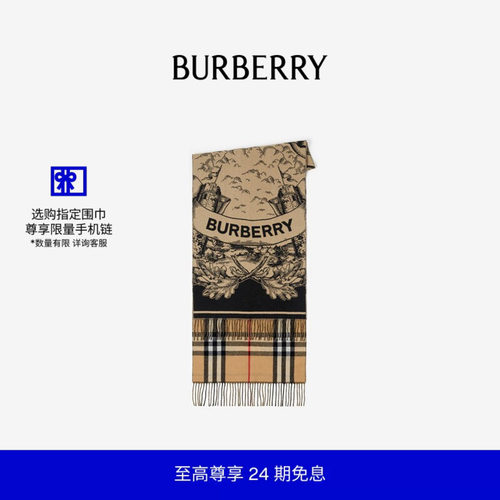 双面羊绒围巾BBY秋冬巴宝莉