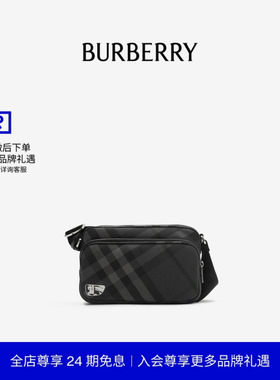 【24期免息】BURBERRY 男士 Grid 斜背包 81022491