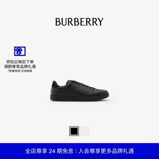 运动鞋 多色 Set 压花格纹皮革 24期免息 BURBERRY男鞋