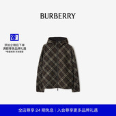 新年礼物 BURBERRY 男装 双面两穿格纹连帽外套 81153041