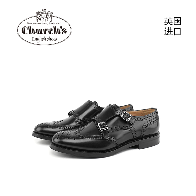Church's女士经典孟克鞋时尚
