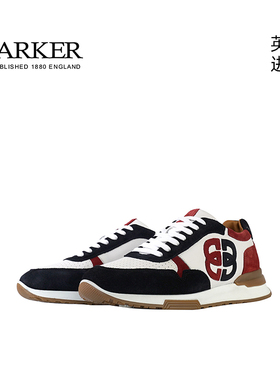 Barker春秋新品原装进口新潮时尚拼色休闲鞋男士百搭运动鞋BOSTON