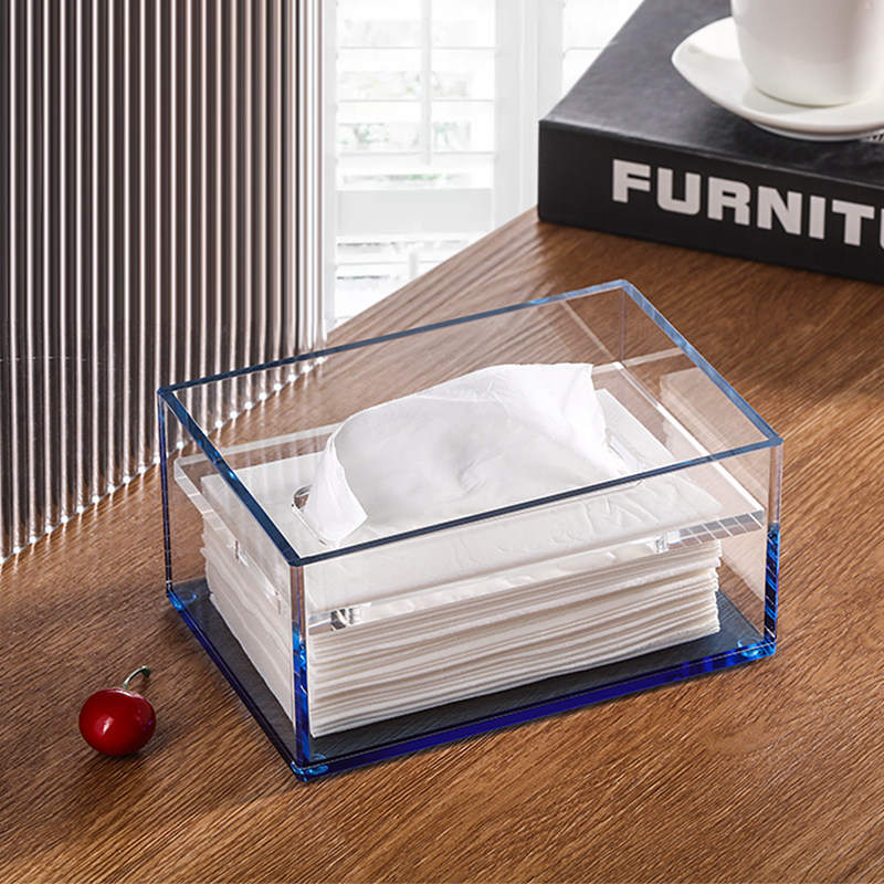 Three sharp desktop Acrylic to work in an office Supplies Multicolor transparent Tissue box capacity thickening Northern Europe originality bedroom fashion Handy desktop Tissue boxin the Electronic Dictionary/Electronic paper book/Stationery , Other cultural goods  category - from Buy2taobao.com to provide professional Taobao agent buy service