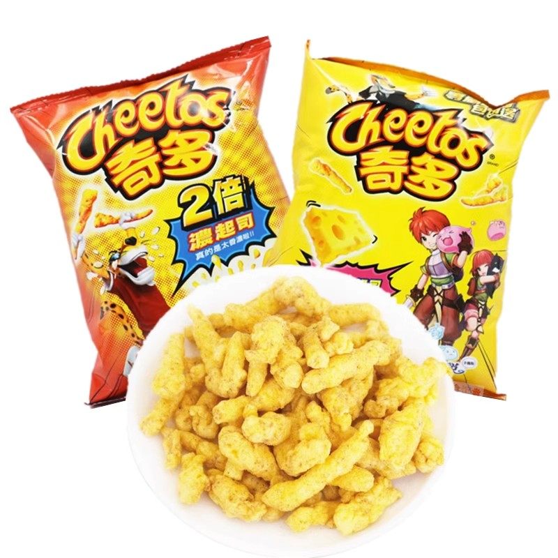 包邮台湾进口 百事奇多2倍浓起司口味家常起司玉米棒60g