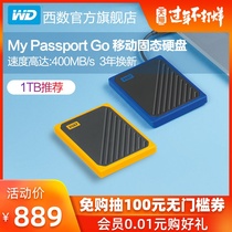 Western data SSDs 1t my passport go SSDs USB3.0