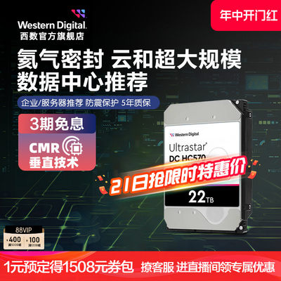 WD/西部数据企业级硬盘