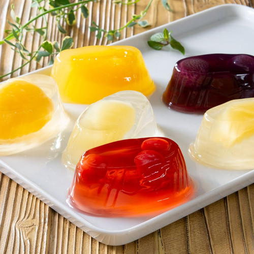 满200日本直邮 千疋屋总本店Pure Fruit Jelly厚切水果宝石果冻