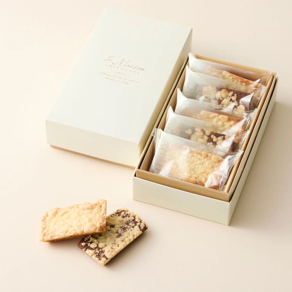 满200日本直邮La Maison白金 双重口感酥脆费南雪曲奇