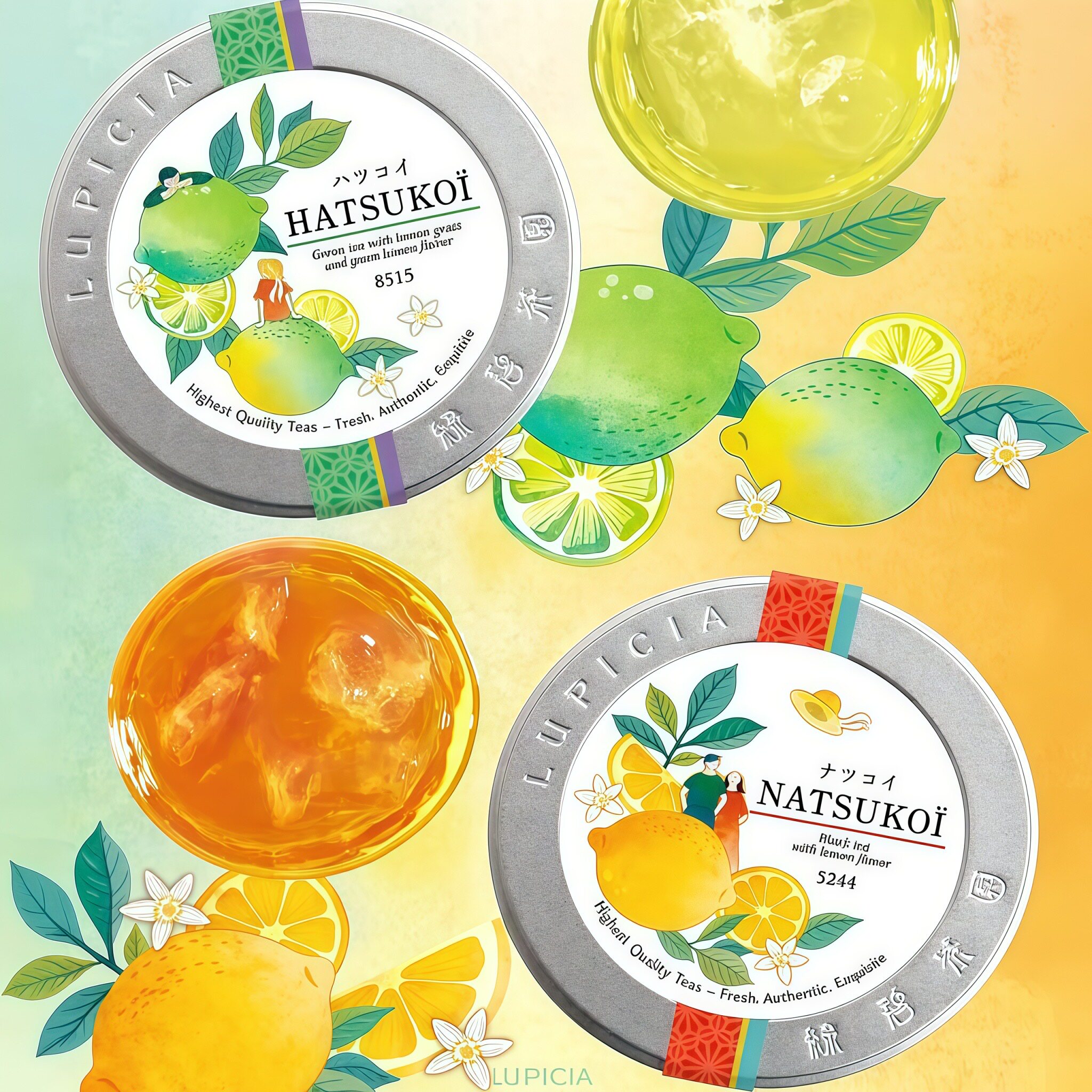 现货 日本LUPICIA 绿碧茶园夏季限定 初恋柠檬红茶绿茶
