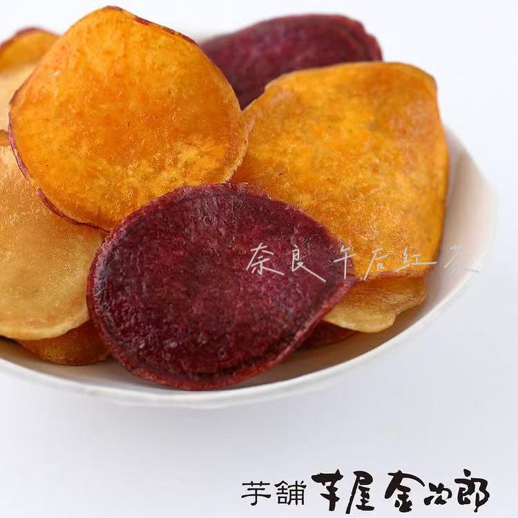 满200日本直邮 日本桥老铺芋屋金次郎红薯地瓜片袋装