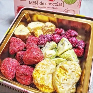 好吃日本mele巧克力草莓苹果猕猴桃渗透制法新口感情人节礼物