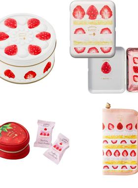 满200包直邮 日本玛丽Mary2026情人节 草莓蛋糕巧克力系列