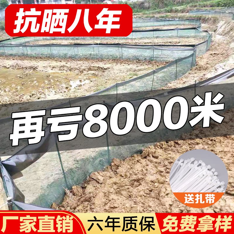 小龙虾防逃网f青蛙螃蟹鱼塘虾子养虾田甲鱼加厚虾塘虾池养殖围网