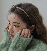 2025春夏洋气 Sarah 金色小网格细发箍 特惠 包邮 Korea韩国