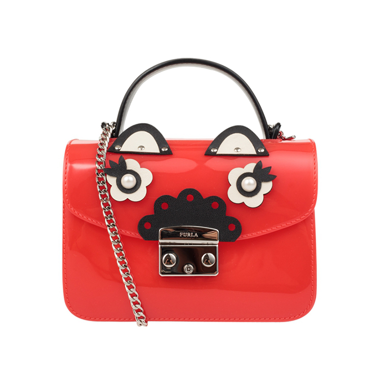 FURLA ܽÀ пîÁ´ÌõÅ®°üµ¥¼çÊÖÌáËø¿Û°üÌù»¨Ð±¿æ¹û¶³°ü BQA6