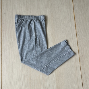 定制四季 透气 男女校服裤 子浅灰直口一条白绳初高中小学生休闲长裤