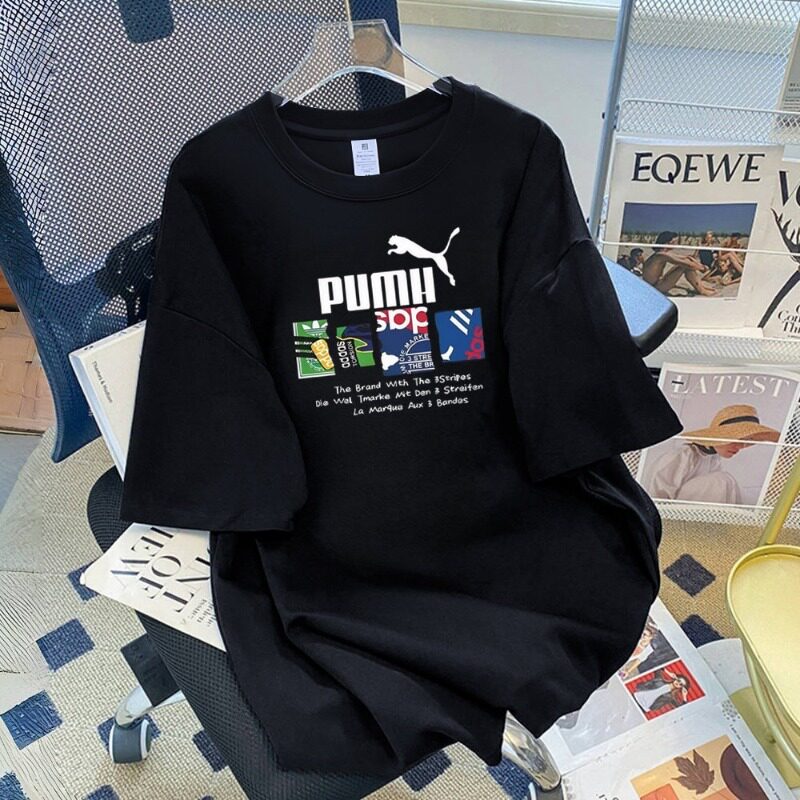 奥莱纯棉套头短袖男青少年夏季半袖新款休闲百搭宽松运动T恤上衣