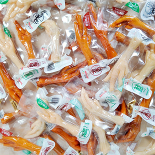 香之派多味鸡爪500g酱辣凤爪鸡脚休闲小吃开袋即食香辣追剧小零食