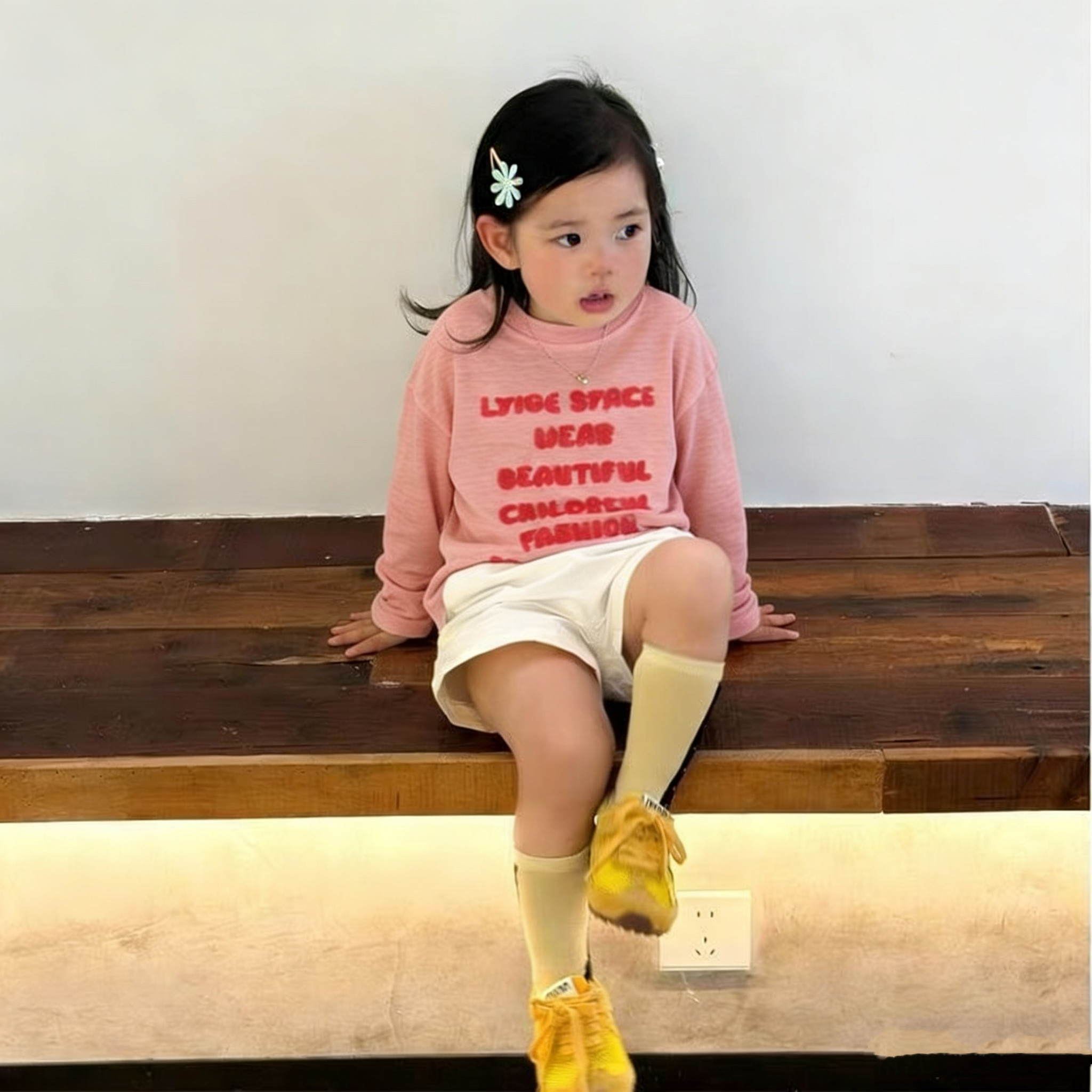 女童防晒衫2026新款韩系长袖休闲宽松T轻薄透气上衣t恤防蚊衫潮