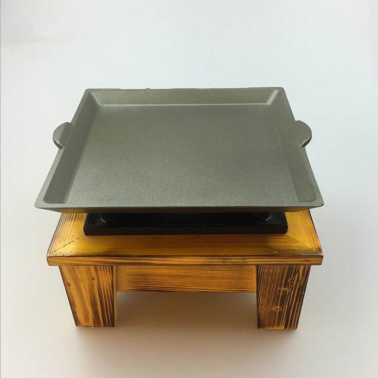 厨房餐厅带不粘方形盘子包邮餐具