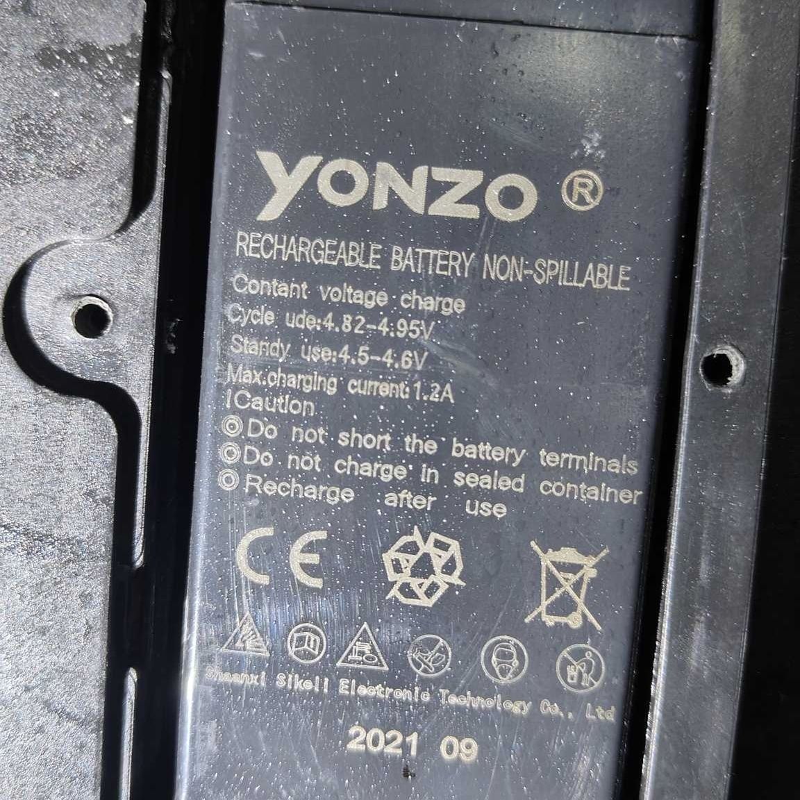 YONZO蓄电池4V4AHV420HR台秤电子秤专用电瓶