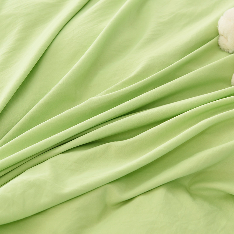 少女心宽边水洗棉被套单件200x230学生宿舍单人1.5m1.8米双人被罩
