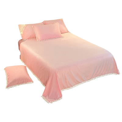 韩式流苏加厚保暖绒绒学生床单