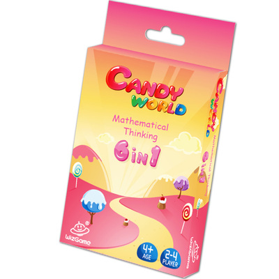 WizGame4+儿童益智数字纸卡牌